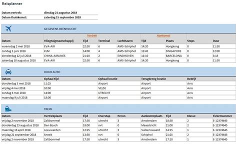 bravo reisplanner